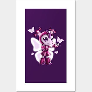 Butterfly Robot Posters and Art